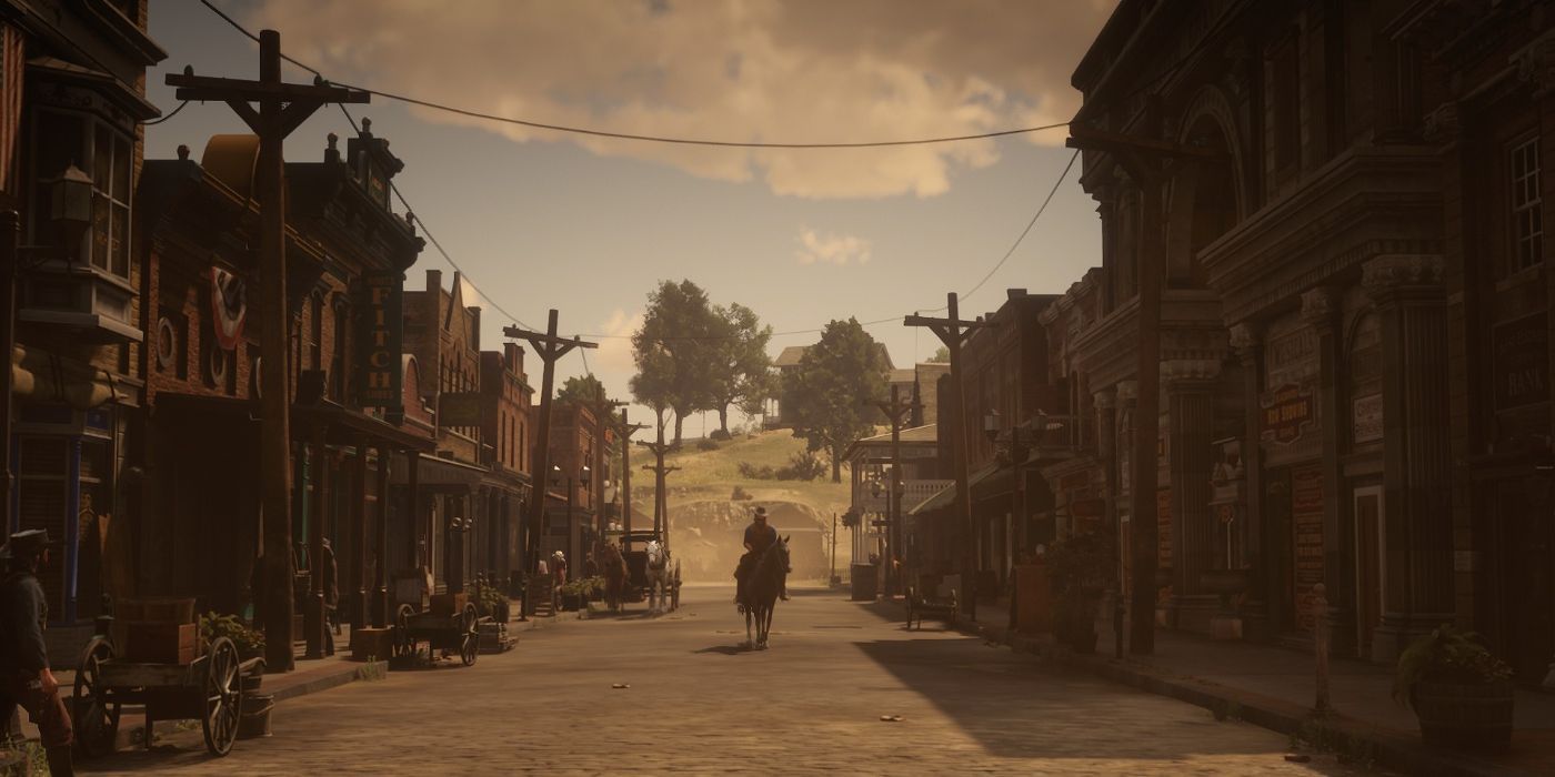 Red Dead Redemption 2 Riding Into West Elizabeth