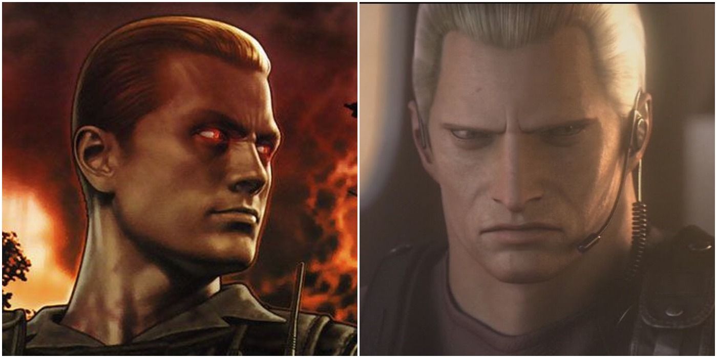 Resident Evil Umbrella Chronicles Wesker Art and Darkside Chronicles Krauser