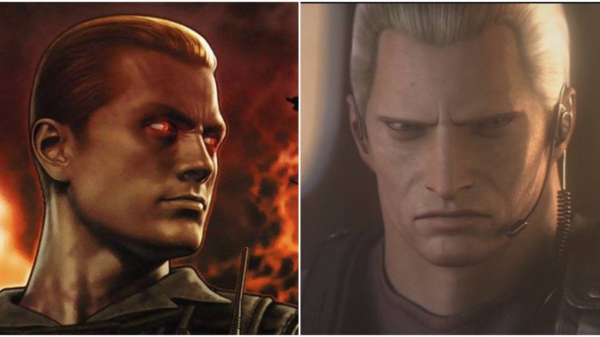 Resident Evil Umbrella Chronicles Wesker Art and Darkside Chronicles Krauser