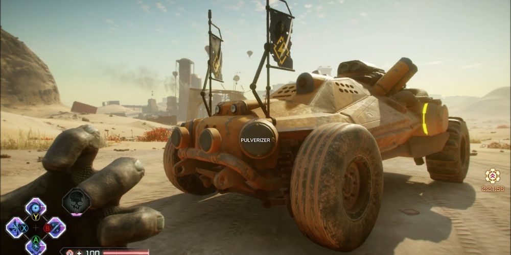 The Pulverizer From Rage 2 Can Drop Mines To Blow Up Pursuing Enemies