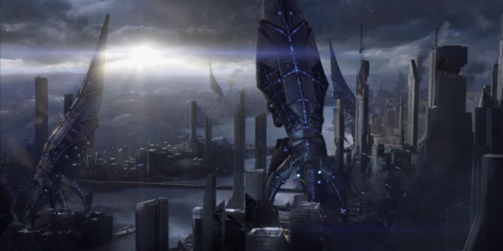 Reapers Mass Effect Series Evil Sci Fi Gaming Villains Shepherd