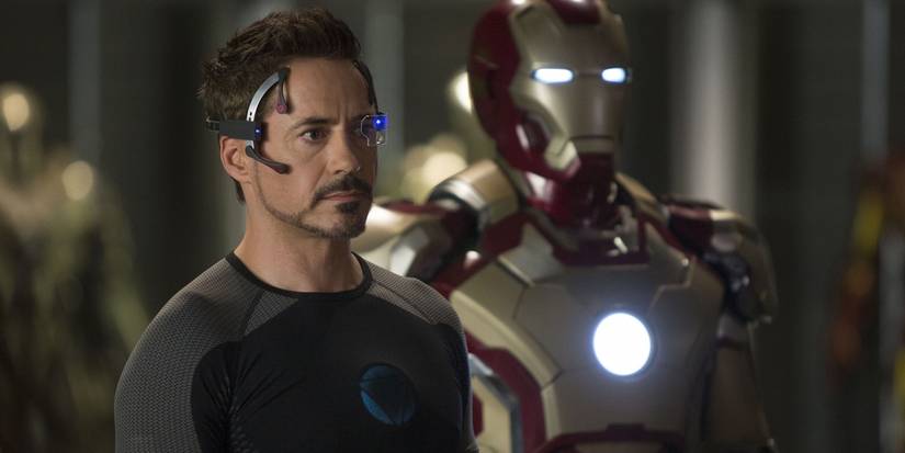 Robert Downey Jr in Iron Man 3