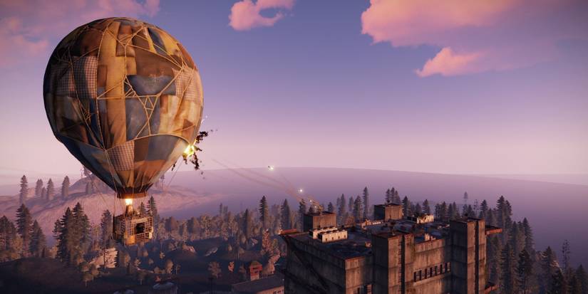 Rust Hot Air Balloon