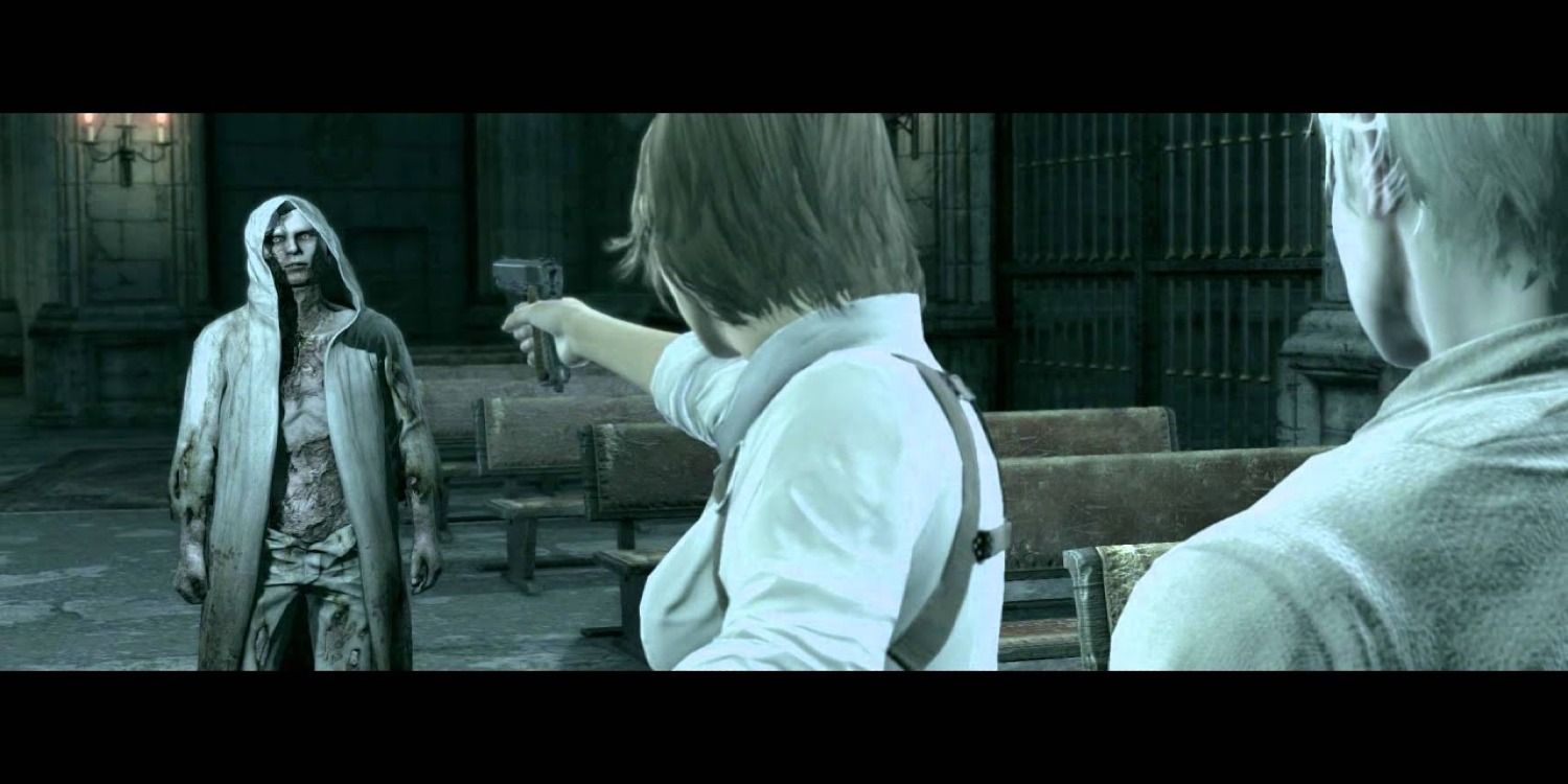 cutscene from Evil Within