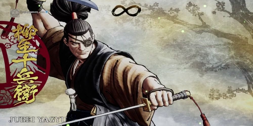 Jubei's character portrait in Samsho 2018