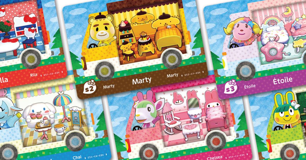 amiibo figurine target sanrio amiibo cards