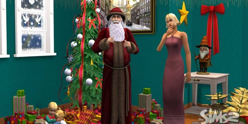 Santa Claus NPC From The Sims 2