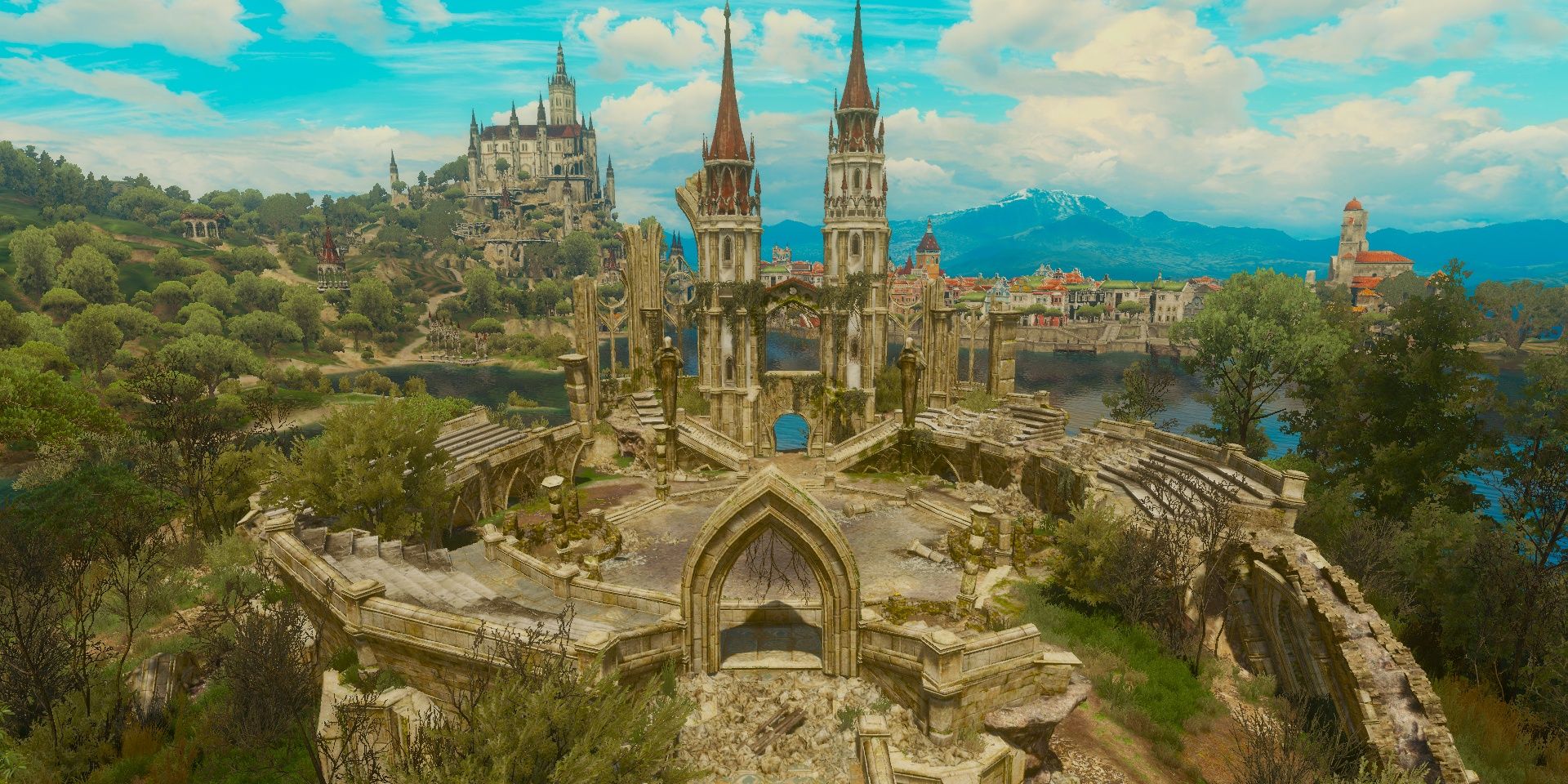 Seidhe Llygad Amphitheater in The Witcher 3