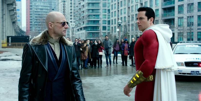 Shazam Mark Strong Zachary Levi