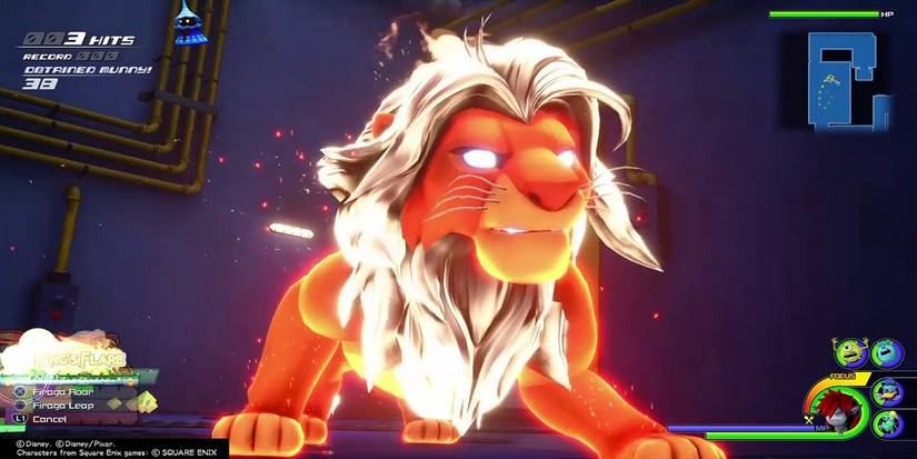 Simba summon KH3