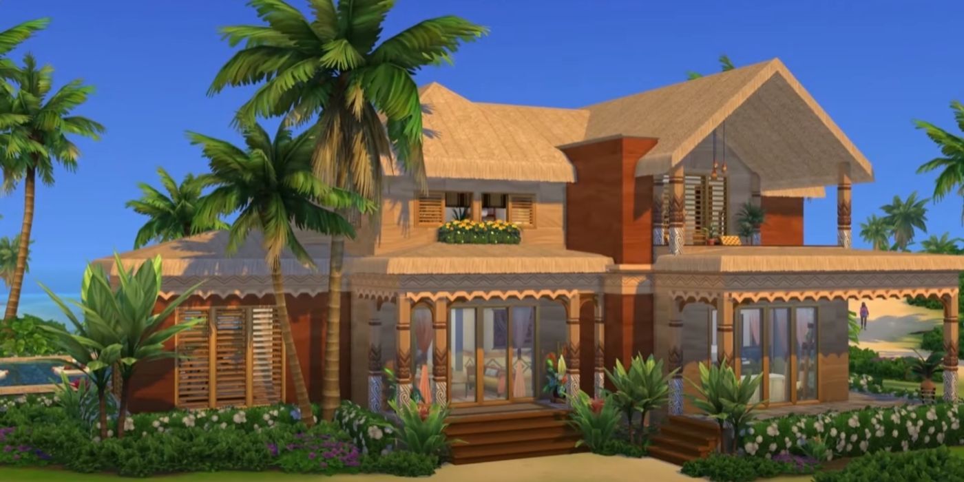 Sims 4 beach front luxury