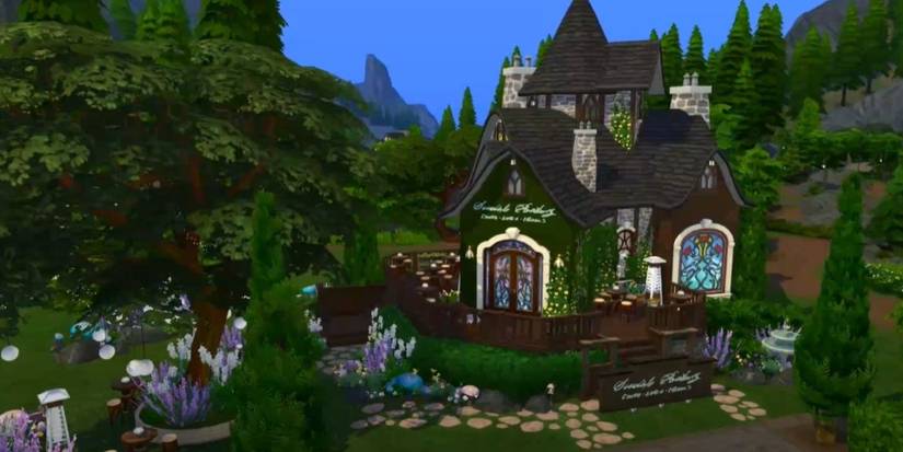 Sims 4 hawthorne bistro build