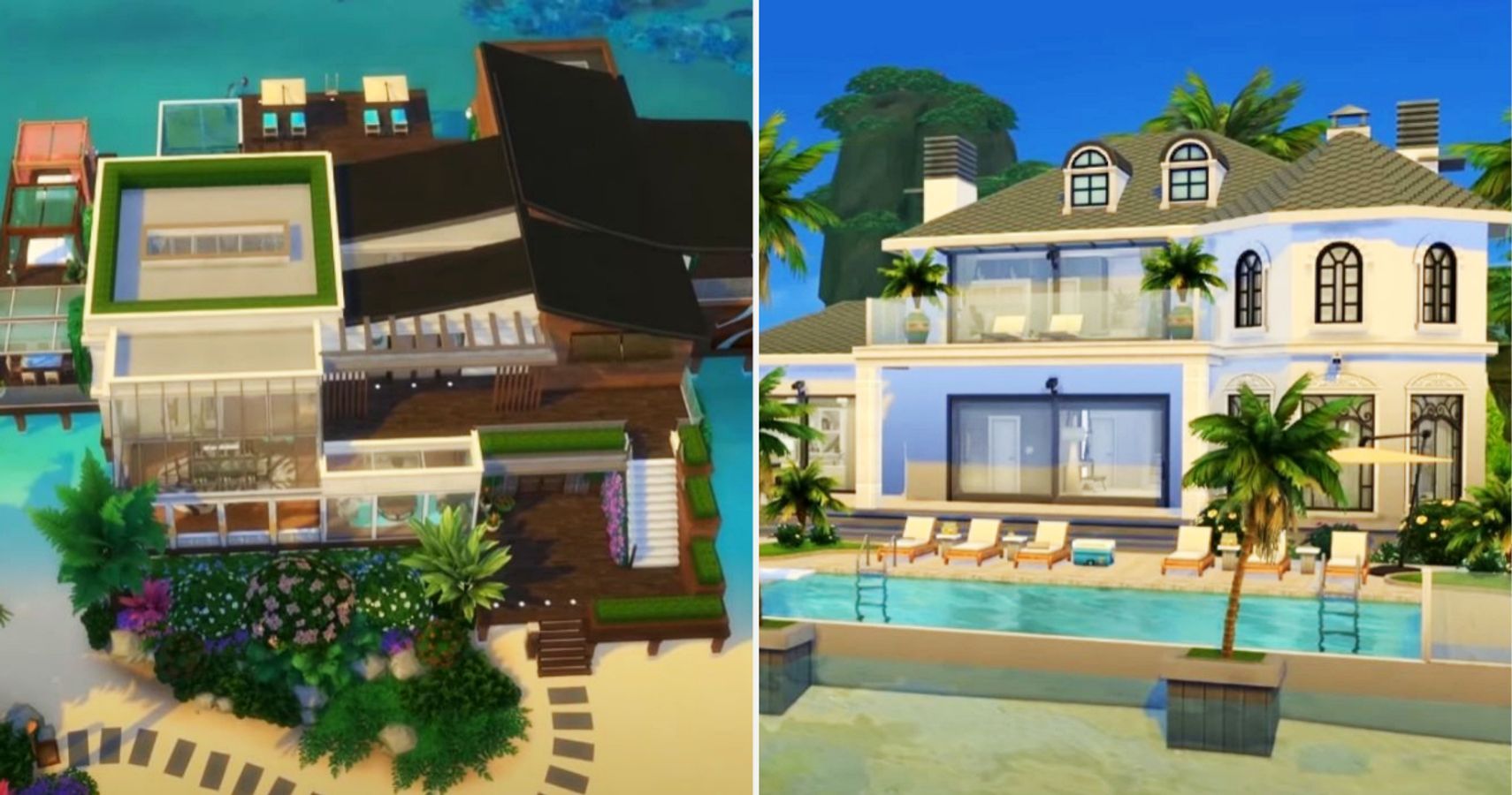 Sims 4: Most Luxurious Beach Homes On The Gallery