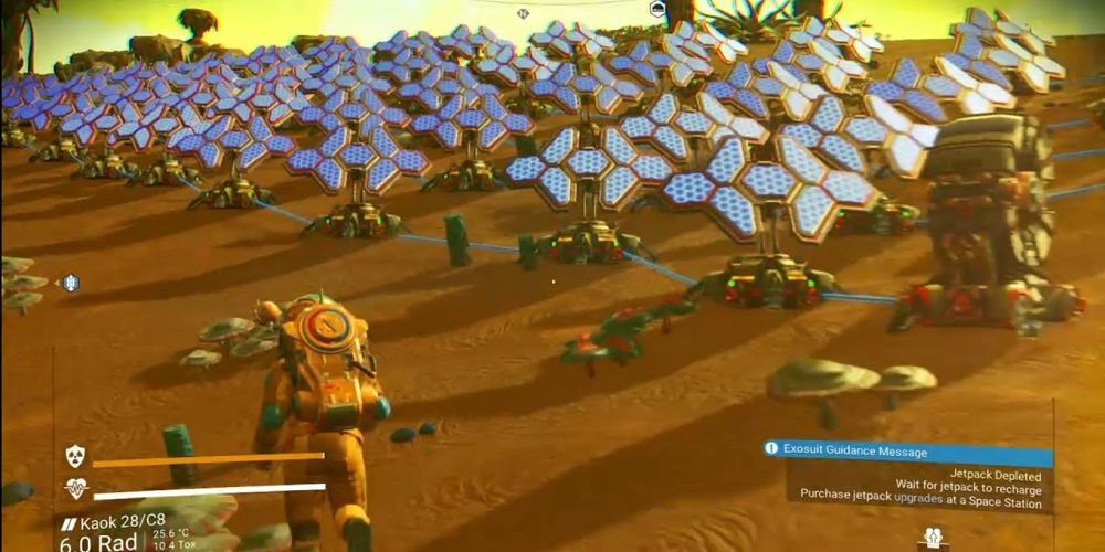 Solar Panels Are An Efficient Means Of Generating Power In No Man's Sky