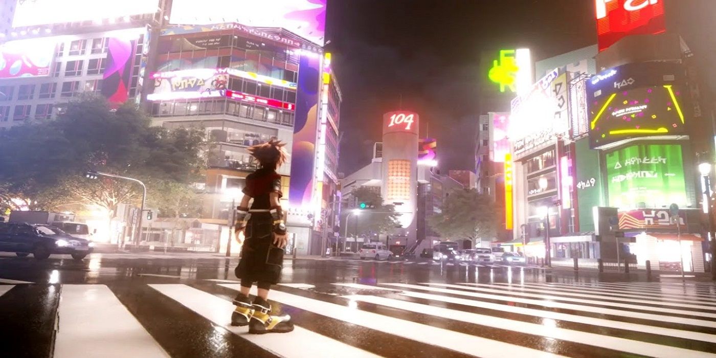 Sora in Quadratum in Kingdom Hearts 3