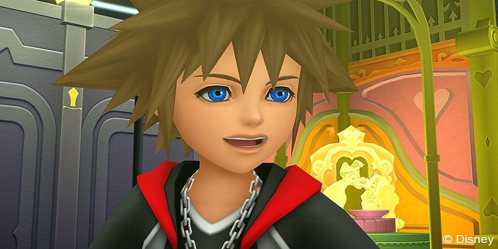 Sora in Traverse Town