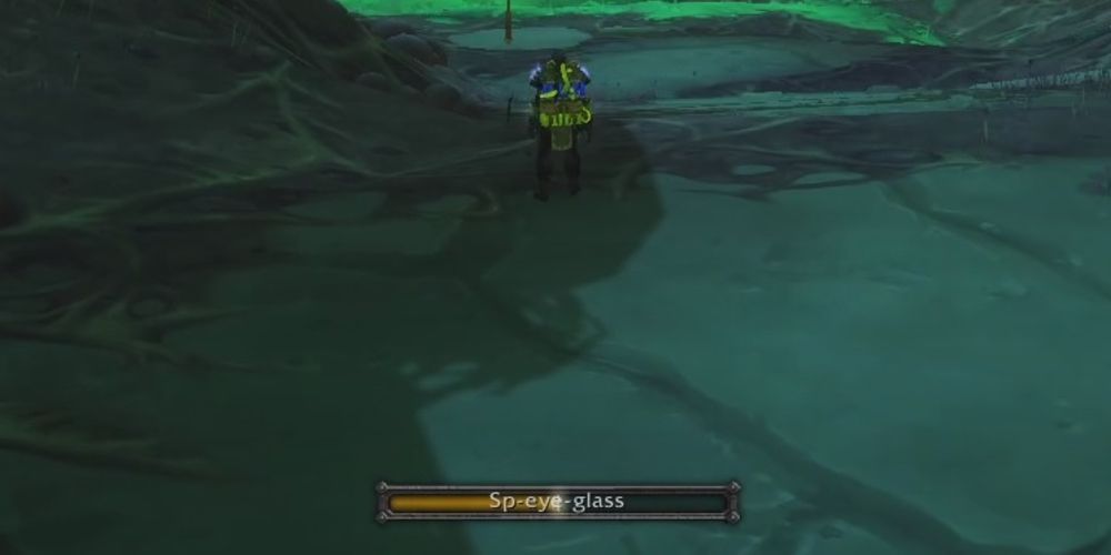 Speyeglass In Use Things You Missed In Maldraxxus World of Warcraft Shadowlands Trivia