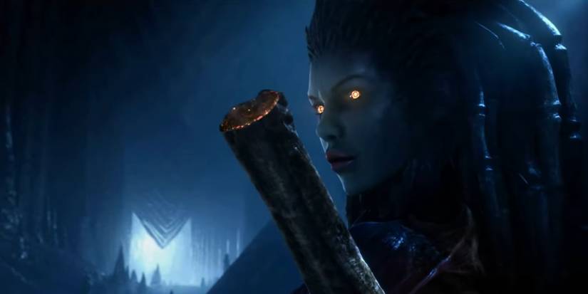 Starcraft Screenshot Of Sarah Kerrigan Queen Of Blades