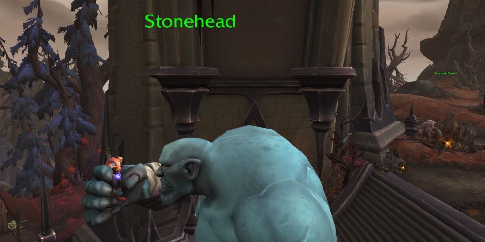 Stonehead Log Out Glitch Revendreth Secrets Вещи, которые вы пропустили World of Warcraft Shadowlands