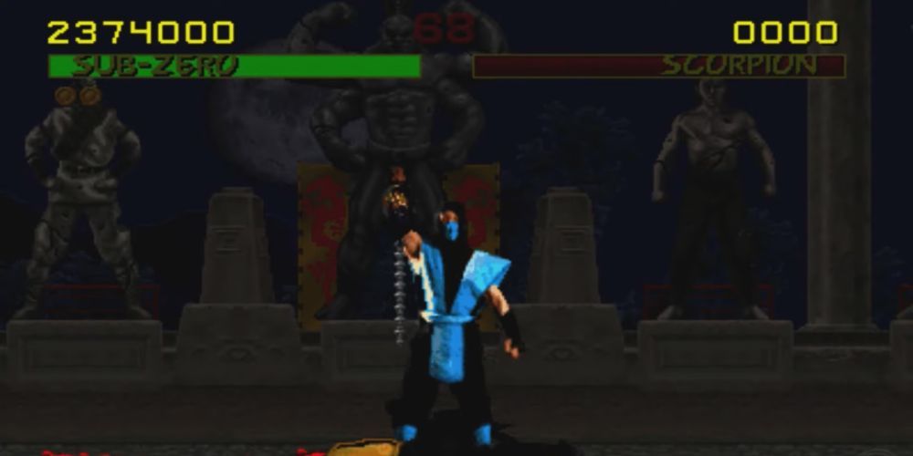 Sub Zero Fatalities Mortal Kombat Spine Rip