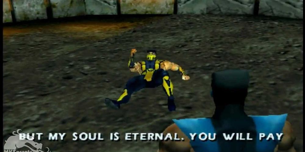 Sub Zero Mortal Kombat 4 Funny Arcade Character Ending