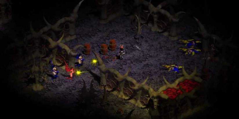 Fighting Succubus is Diablo 2.