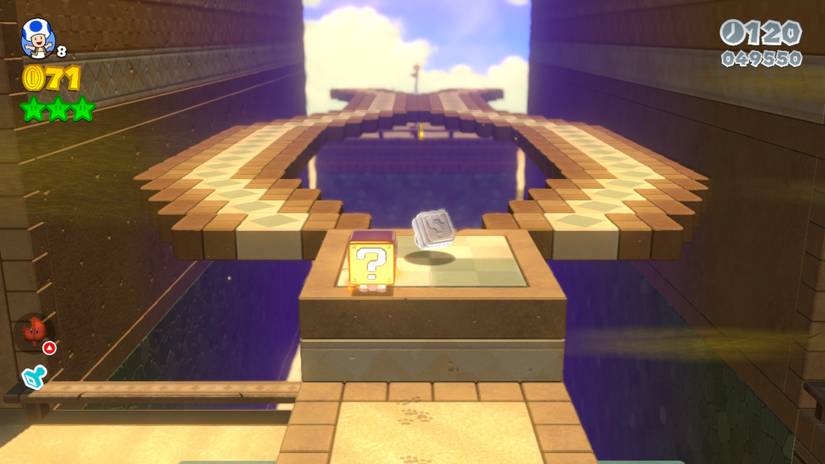 Super Mario 3D World Conkdor Canyon Green Stars