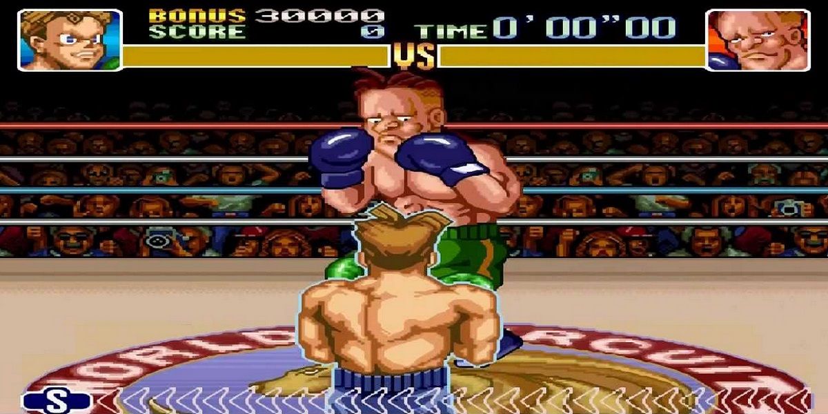 Super Punch-Out!! The player faces Aran Ryan