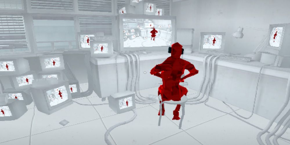 The player character in Superhot