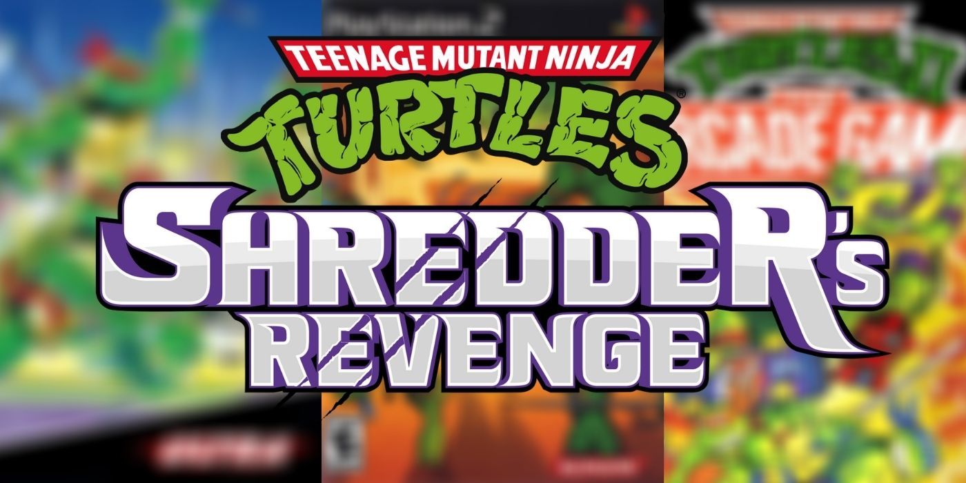 TMNT shredders revenge games