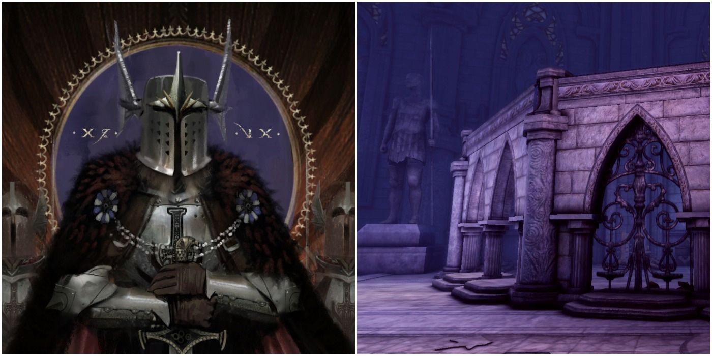 The Templars and their quarters in Dragon Age: Origins
