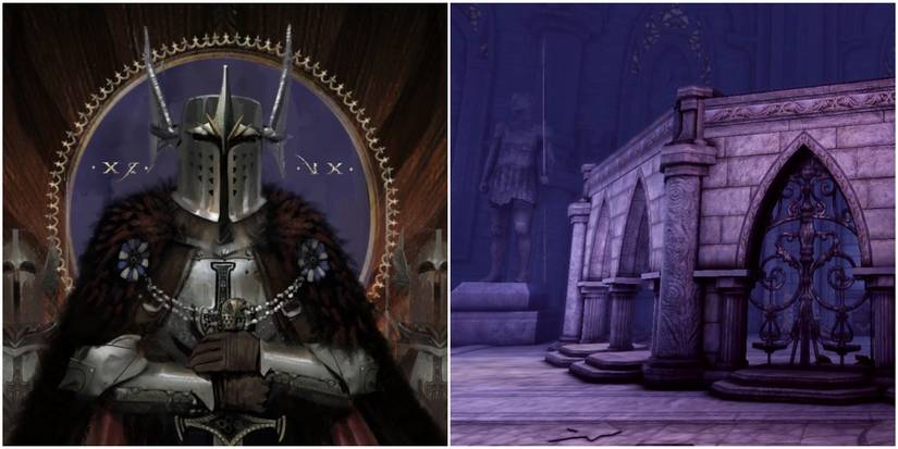 The Templars and their quarters in Dragon Age: Origins