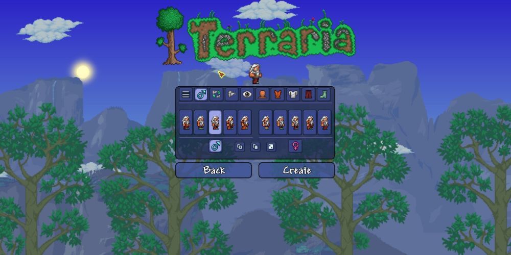 Players Can Fully Customise Their Own Character In Terraria
