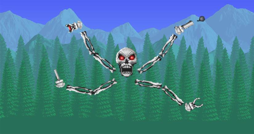 Terraria Skeletron Prime Boss (2)