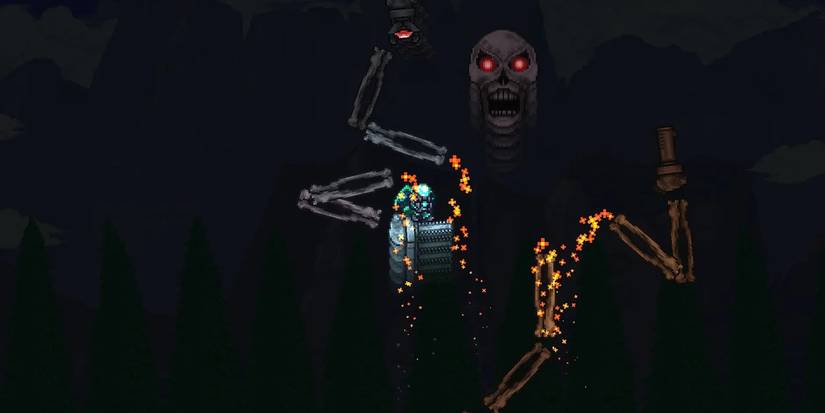 Terraria Skeletron Prime Full Limbs