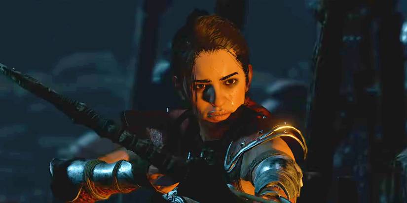 Diablo 2 Resurrected The Amazon Archer On The Hunt In A Cutscene