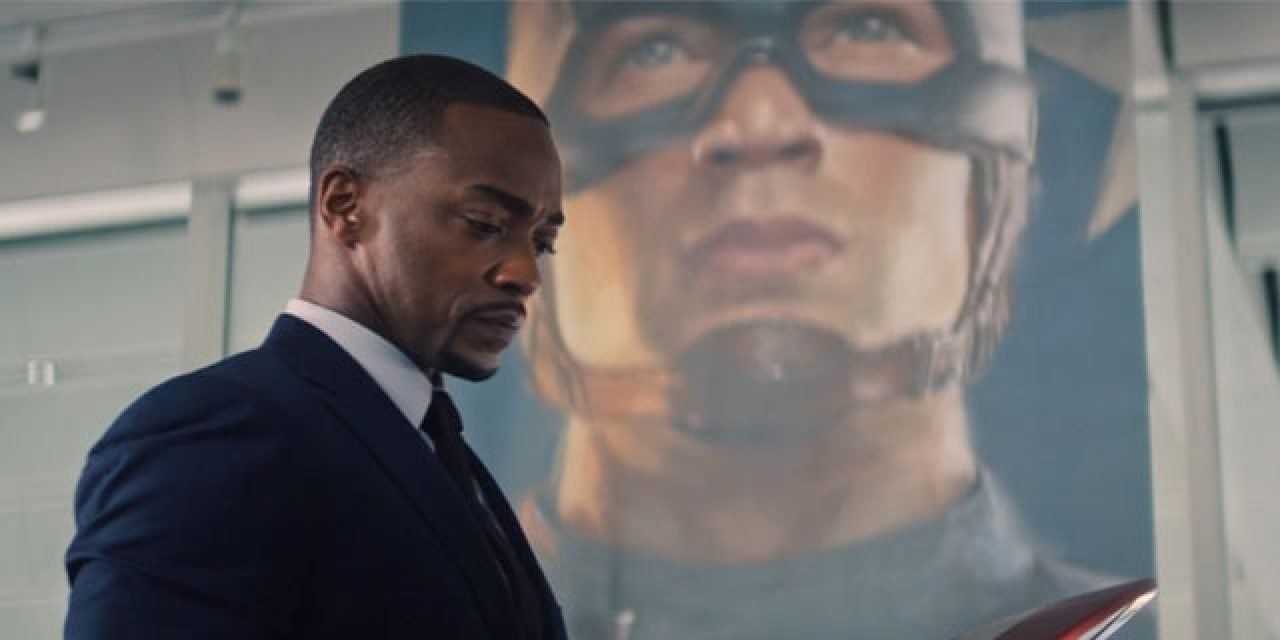 Sam Wilson Falcon in The Falcon And The Winter Soldier