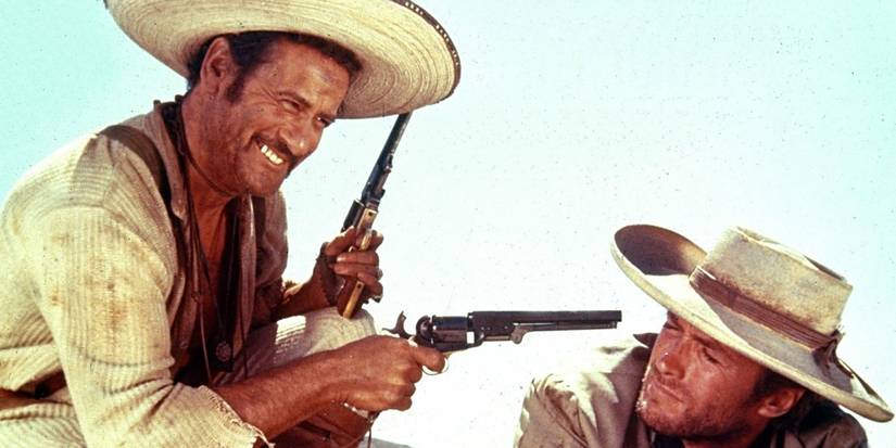 Clint Eastwood & Eli Wallach In The Good, The Bad And The Ugly