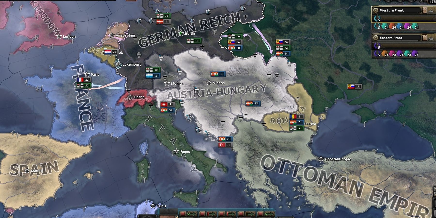 The Great War Mod From Hearts Of Iron IV