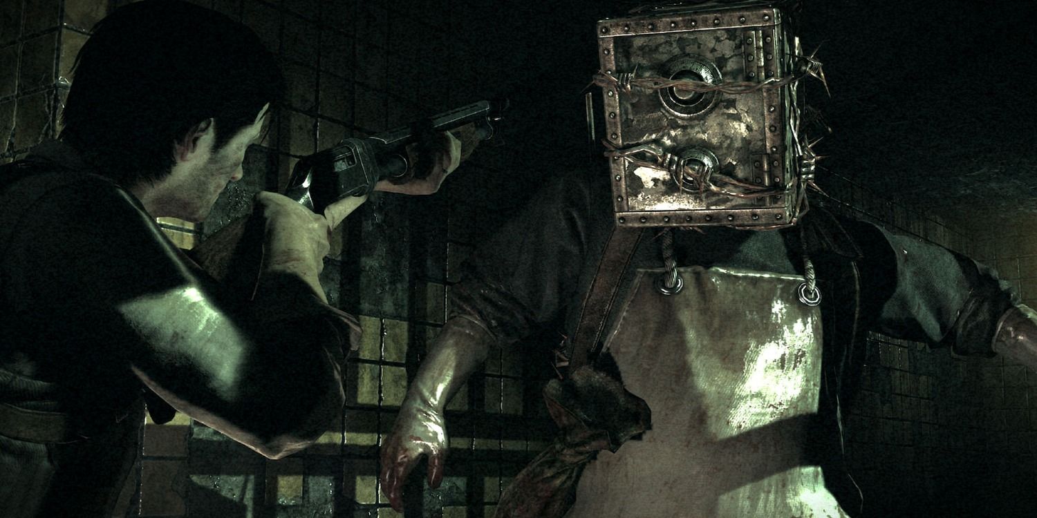 boss fight in The Evil Within