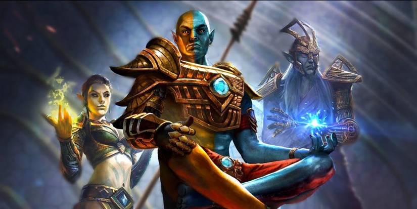 Morrowind Gods Vivec Almalexia Soltha Sil