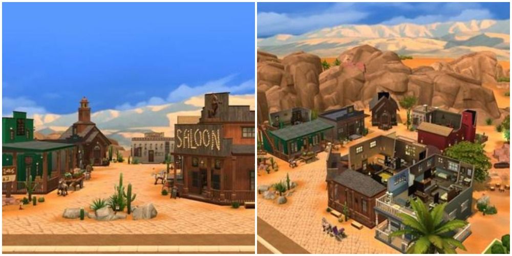 The Wild West Sims 4 Unique Gallery Builds