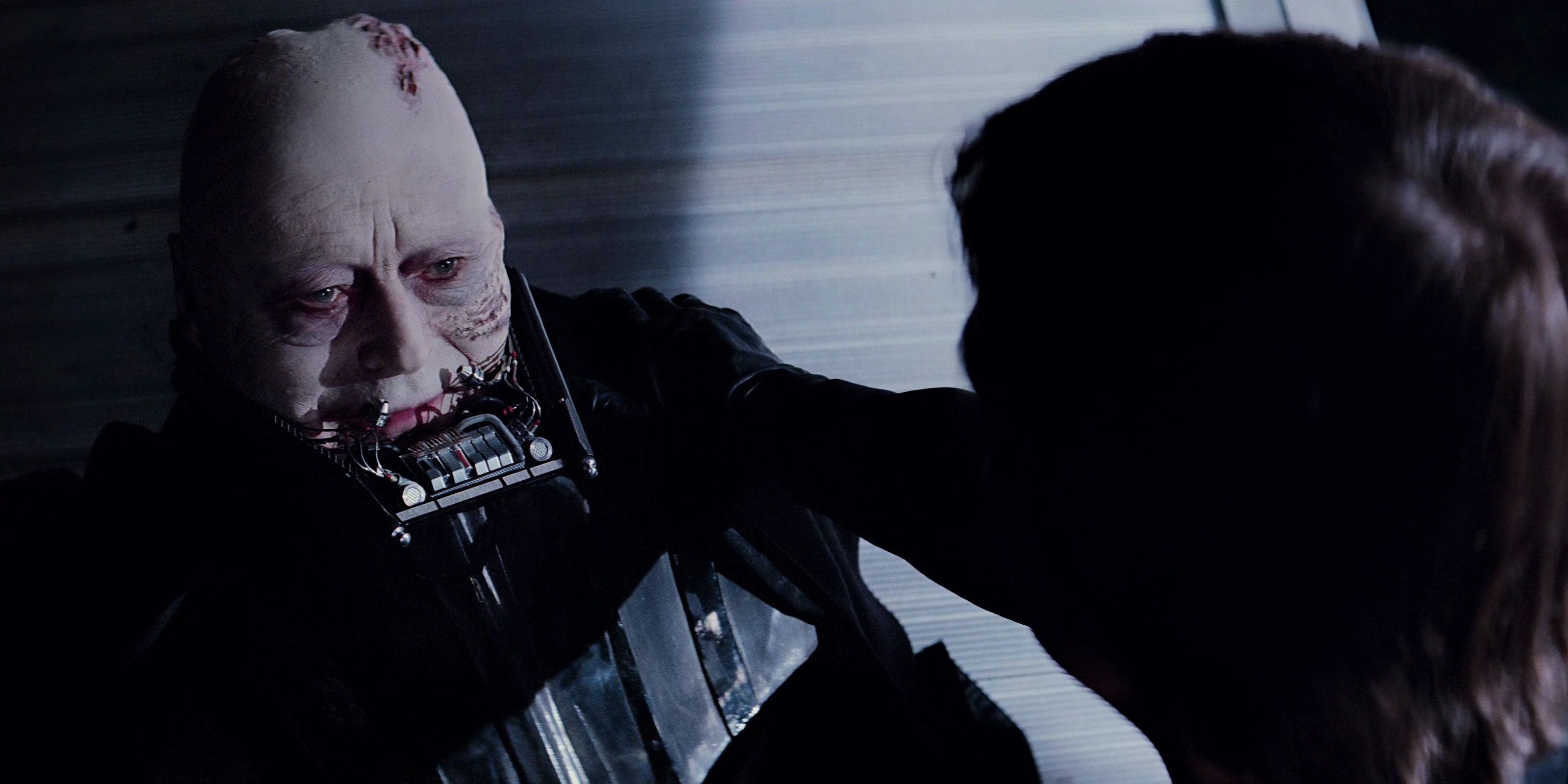 The unmasking of Darth Vader in Return of the Jedi