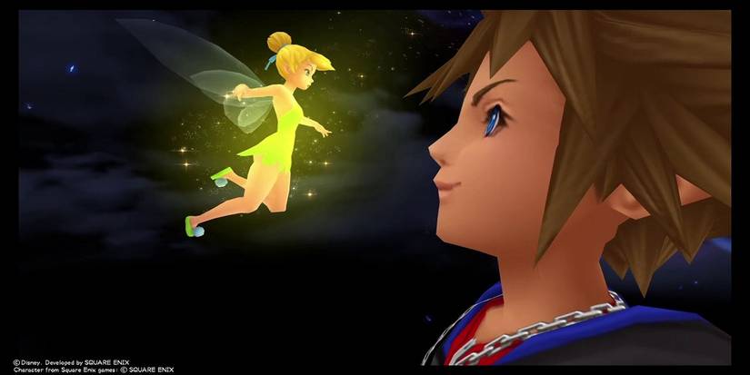Tinker Bell and Sora