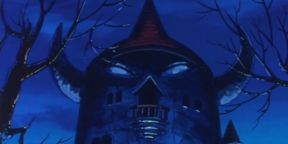 The haunter tower in Tower of Terror in Pokemon