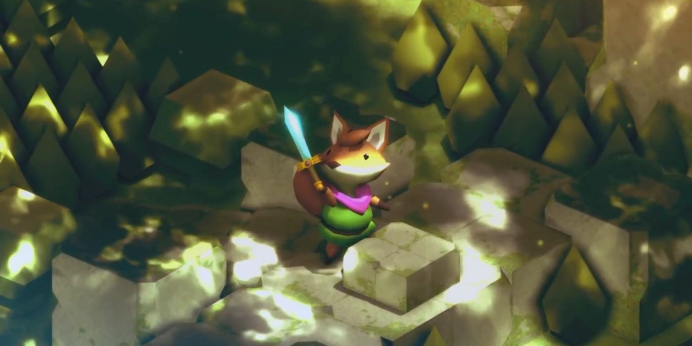 tunic fox with sword