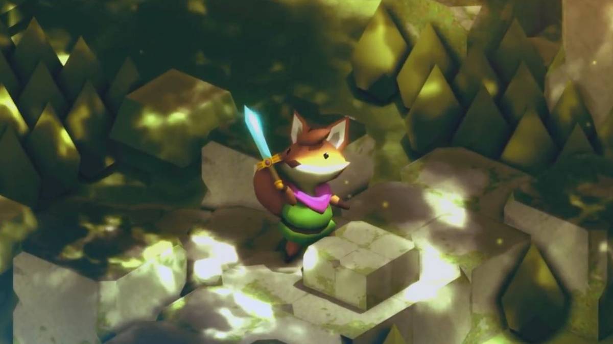 tunic fox with sword