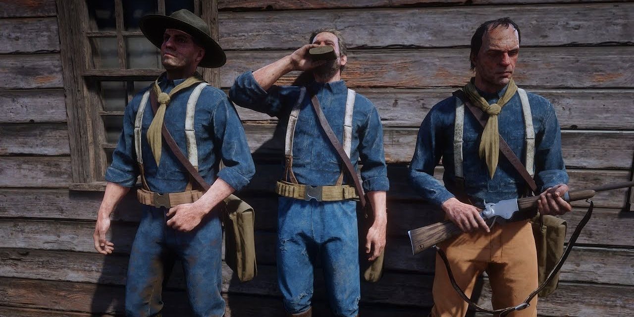 US Soldiers From Red Dead Redemption 2