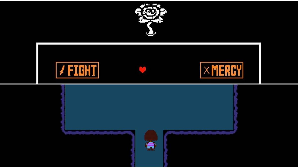 Undertale Flowey Fight And Frisk