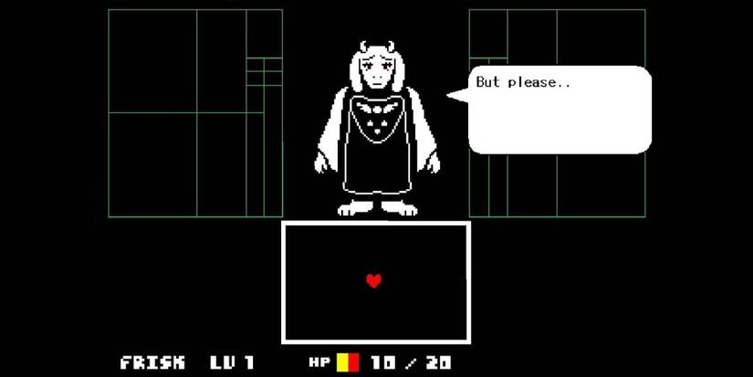 Undertale Toriel Fight